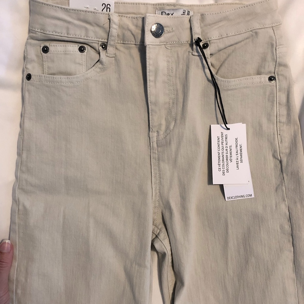 NWT Denim jeans - Cream/Beige - Size: 26